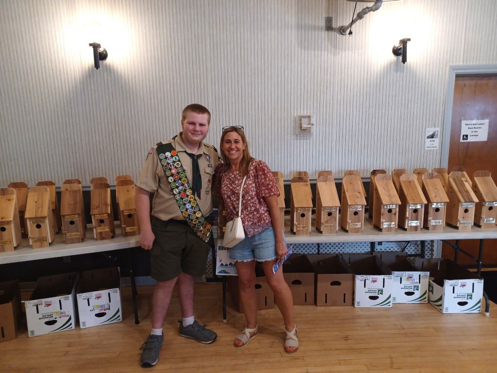 Local Teen Presents Eagle Scout Project